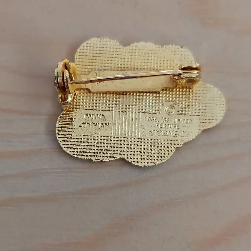 Aviva Snoopy & Woodstock Bubbles mini pin (vintage) image indicator(3)