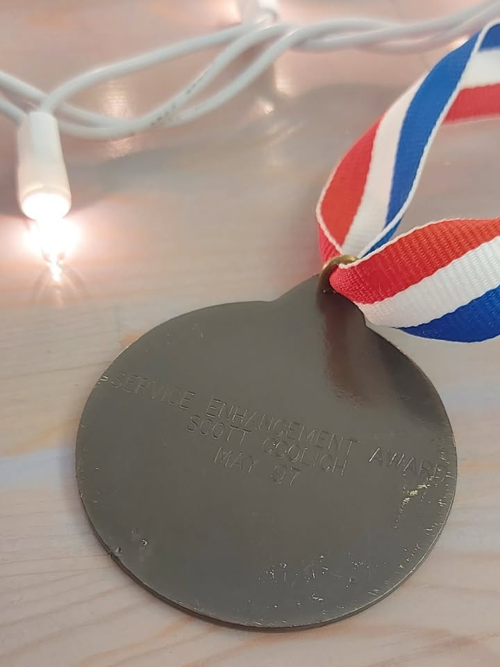 McDonald's Service Enhancement Award Medal 1997 - photo 2