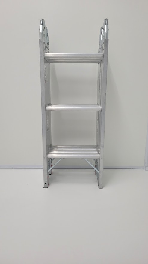 Mastercraft 12 ft Flexi Ladder – Multi-Position, Aluminum - photo 2