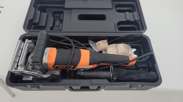 WEN Plate and Biscuit Joiner with Case