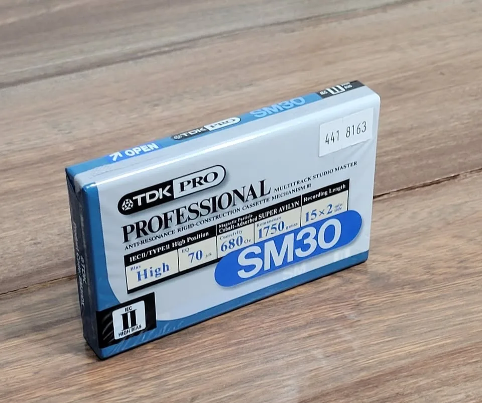 TDK Pro SM30 audio cassette tape Un-Opened Sealed