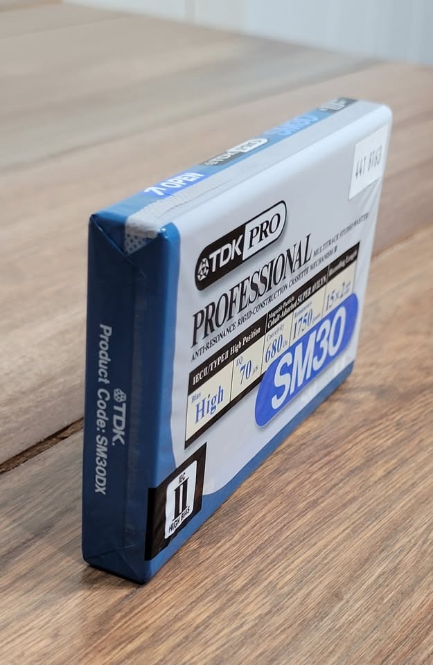 TDK Pro SM30 audio cassette tape Un-Opened Sealed - photo 3