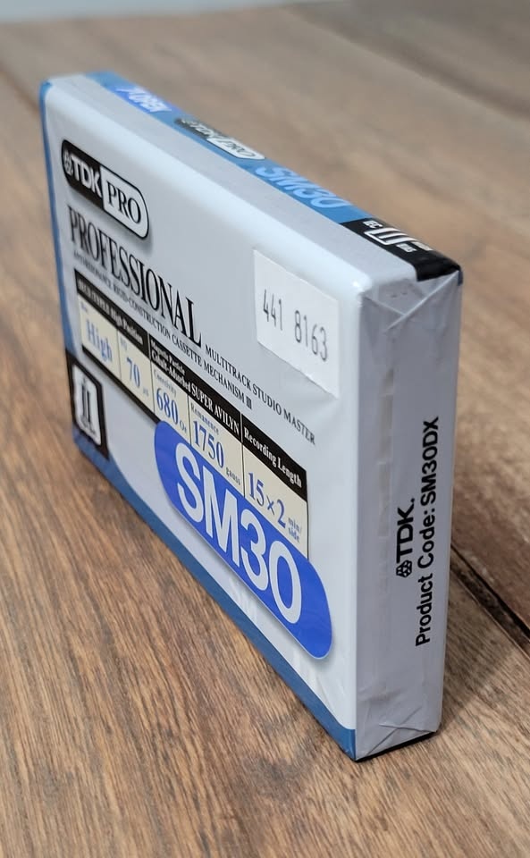 TDK Pro SM30 audio cassette tape Un-Opened Sealed - photo 4