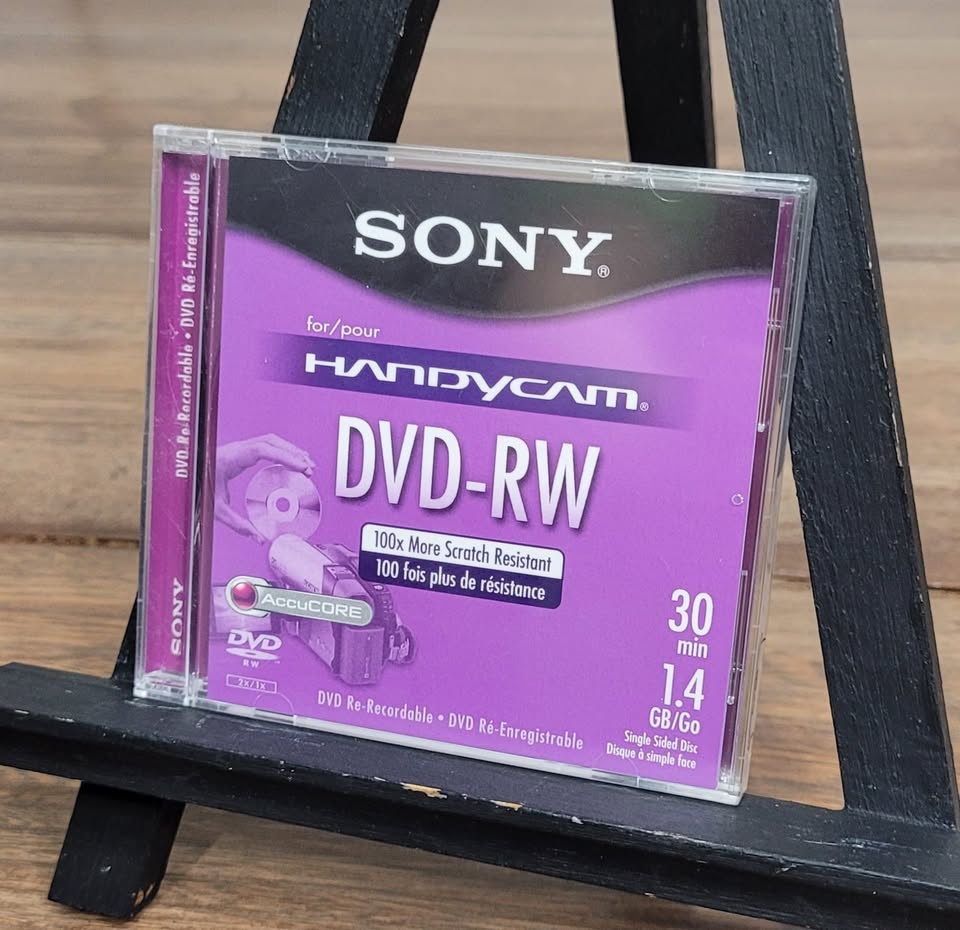 SONY Handycam DVD-RW 30 min 1.4GB Disc - New - photo 2
