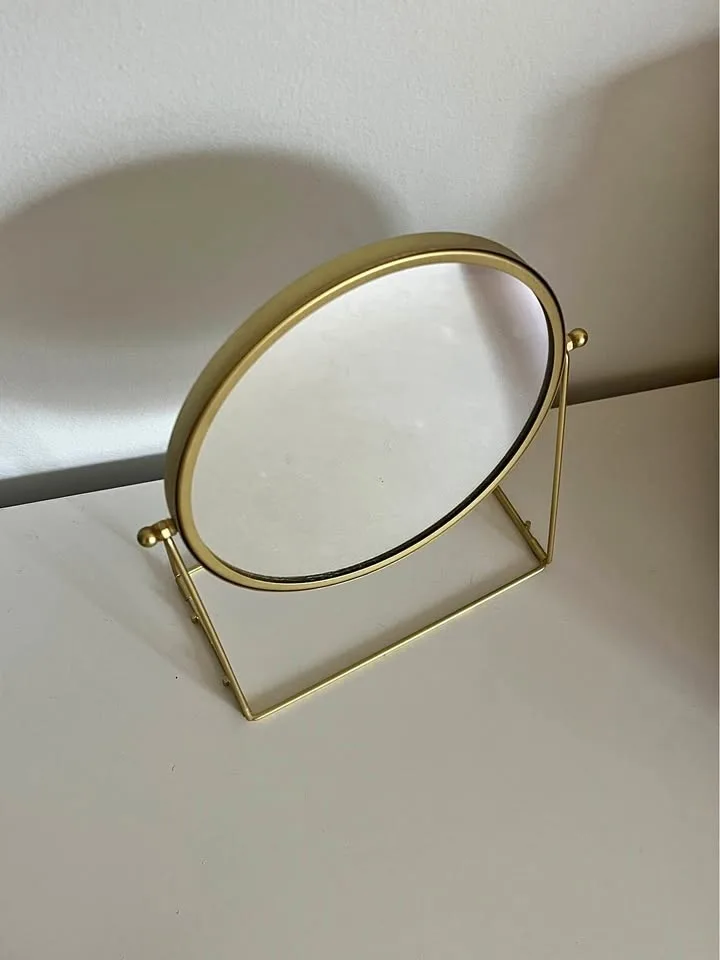 H&M gold vanity mirror