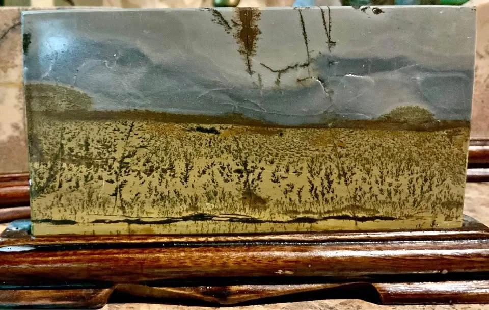 Crystals - Chinese painting stone thumbnail