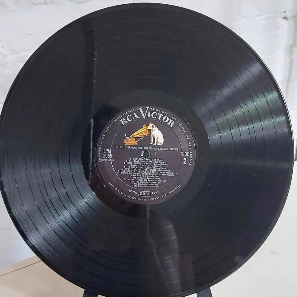 Billy Graham Crusade Choirs Vinyl Record LP image indicator(8)