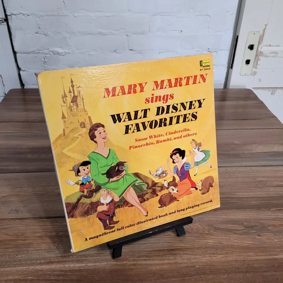 Mary Martin sings Walt Disney Favorites record LP