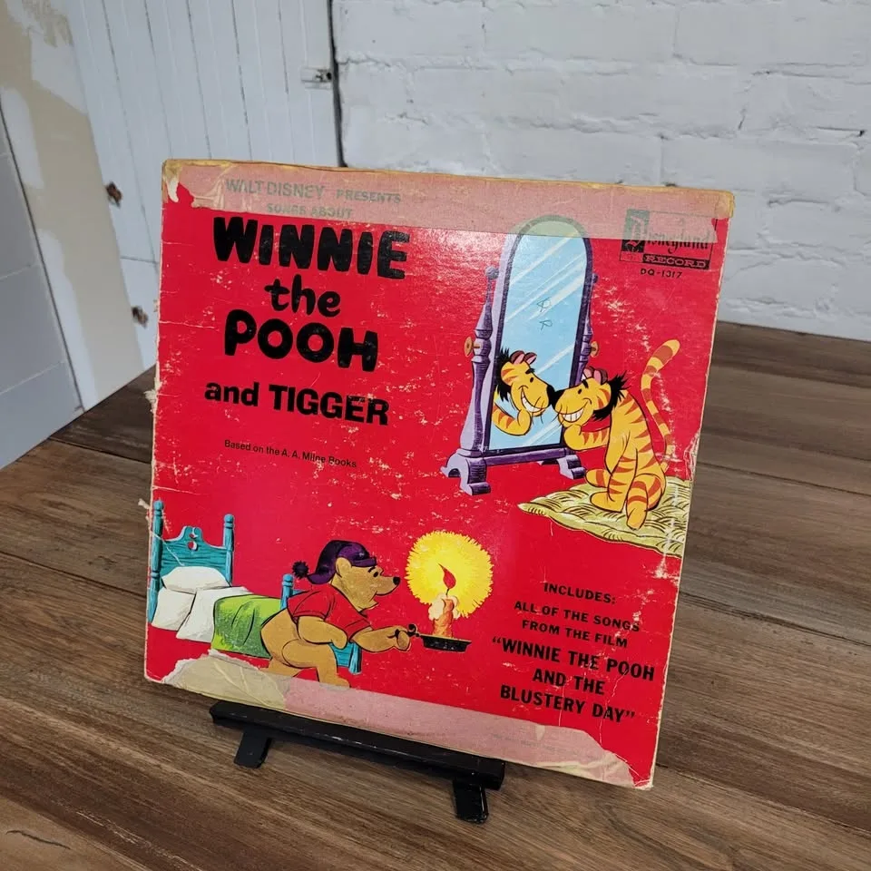 Walt Disney Winnie the Pooh & Tigger Record LP