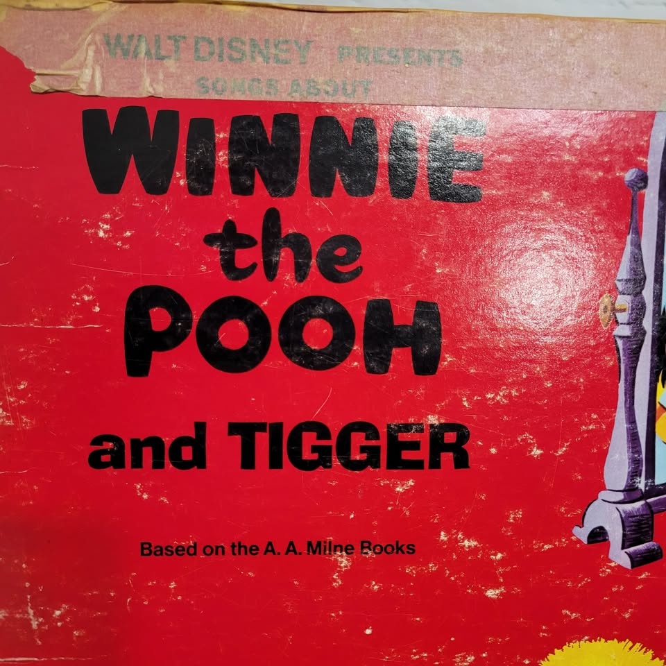 Walt Disney Winnie the Pooh & Tigger Record LP - photo 2