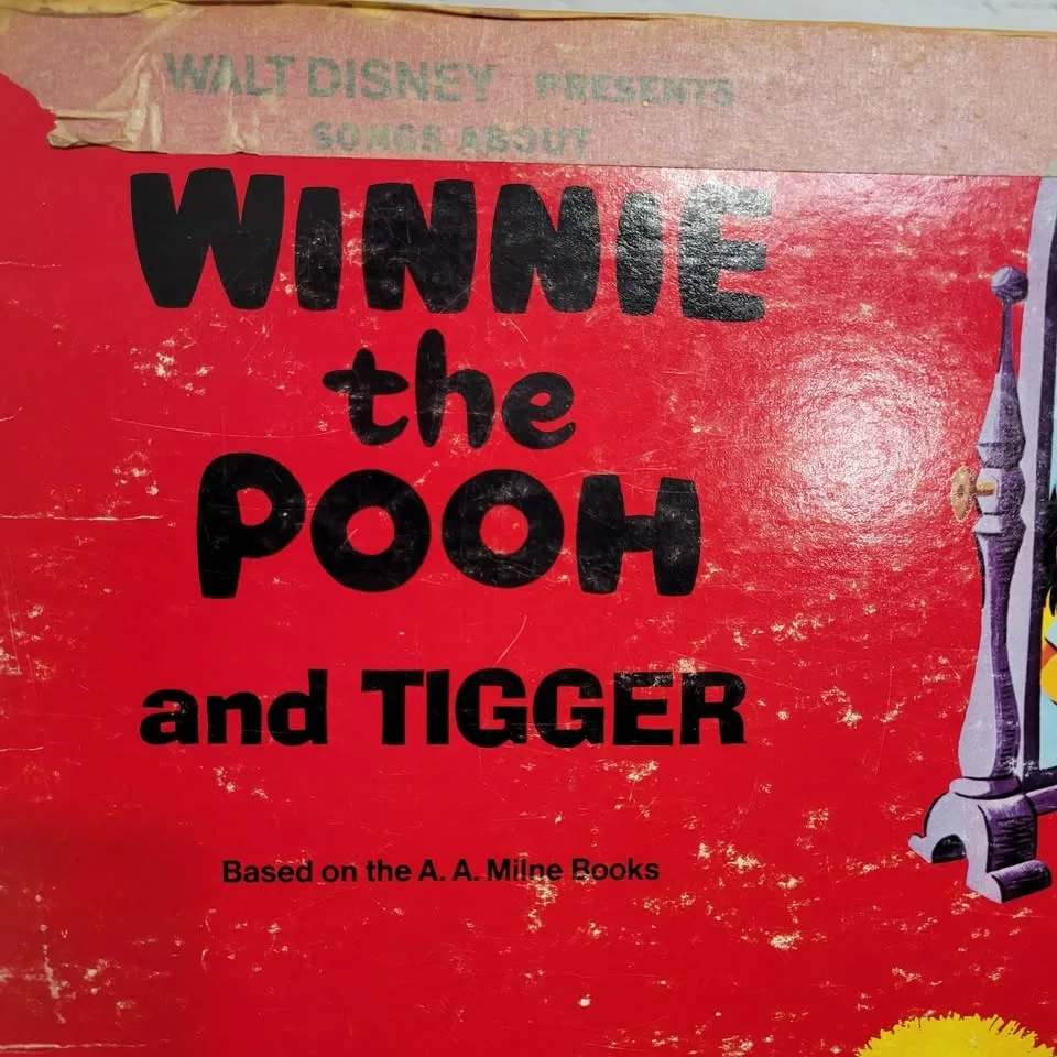 Walt Disney Winnie the Pooh & Tigger Record LP image indicator(2)