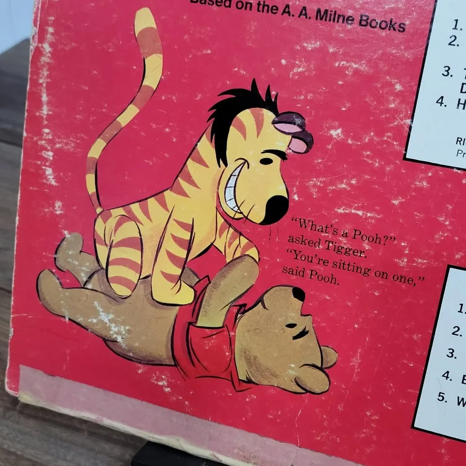 Walt Disney Winnie the Pooh & Tigger Record LP image indicator(6)