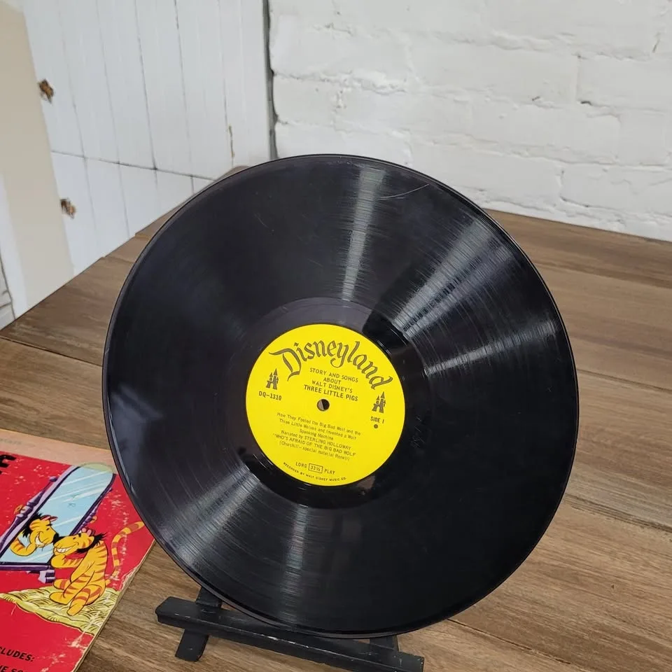 Walt Disney Winnie the Pooh & Tigger Record LP image indicator(9)