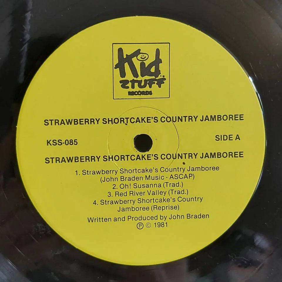 Strawberry Shortcake's Country Jamboree LP 1981 image indicator(8)
