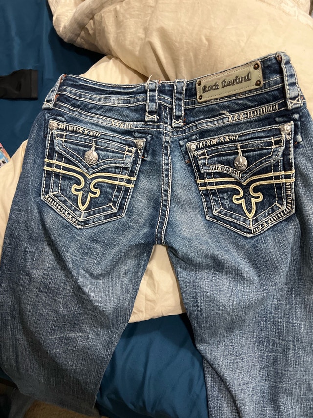 rock revival jeans! :D