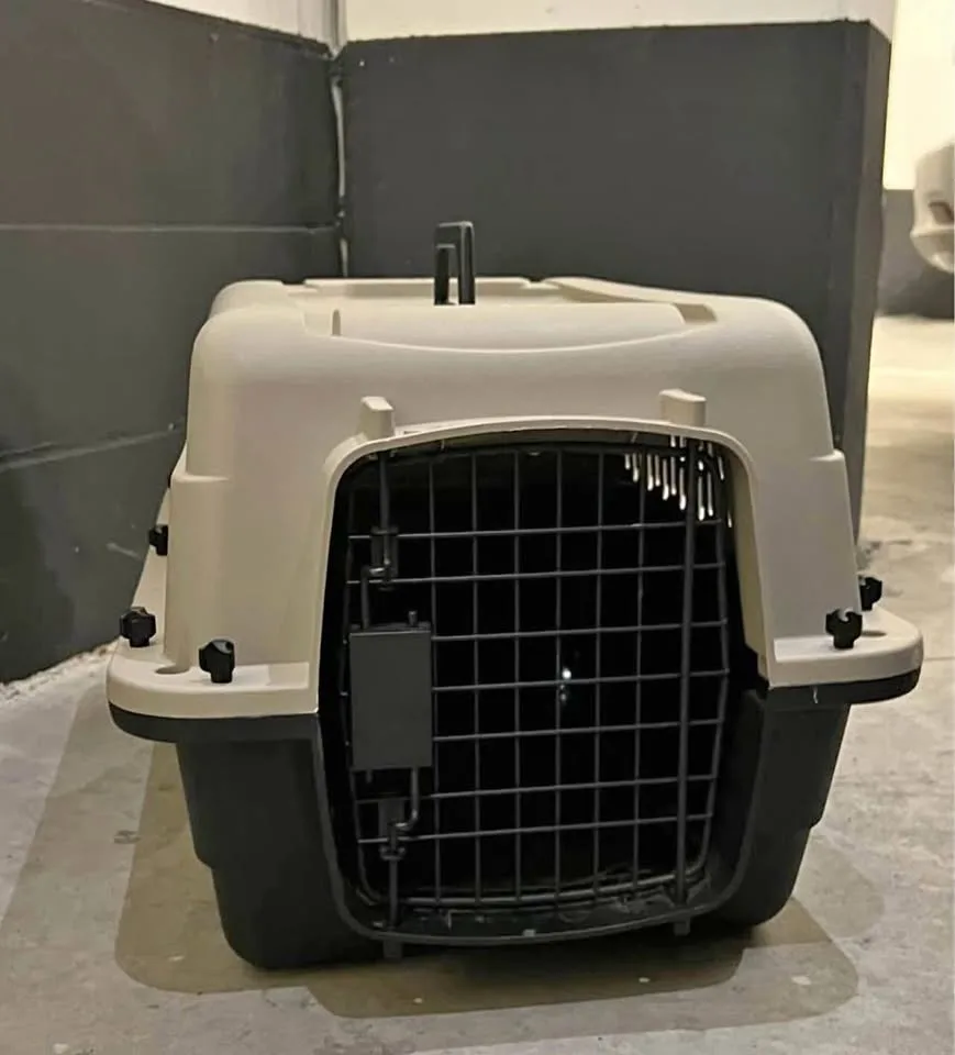 Top paw Pet carrier, crate kennel medium 24inch lightly used pup