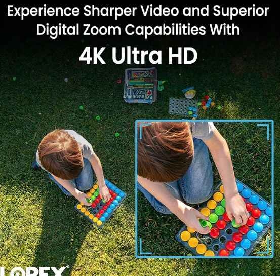 Lorex 4K HD Metal Dome Security Camera – Weatherproof Outdoor - photo 4