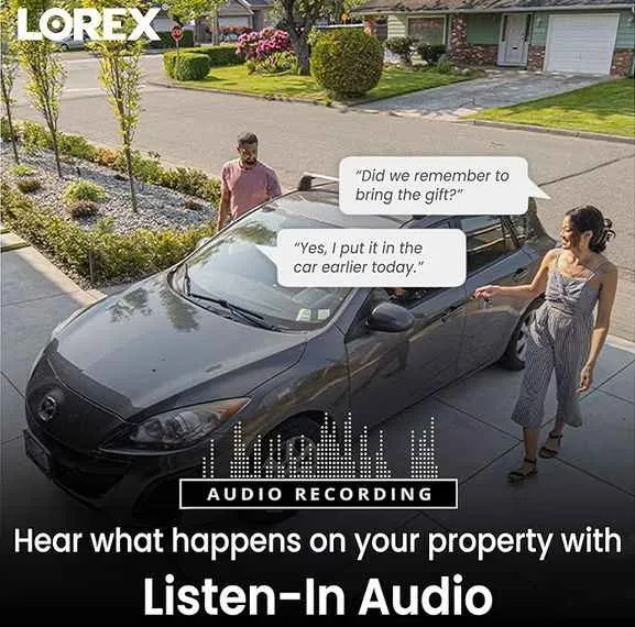 Lorex 4K HD Metal Dome Security Camera – Weatherproof Outdoor image indicator(5)