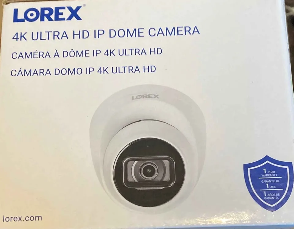 Lorex 4K HD Metal Dome Security Camera – Weatherproof Outdoor image indicator(8)