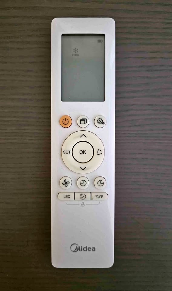 Midea Air Conditioner Remote Control
