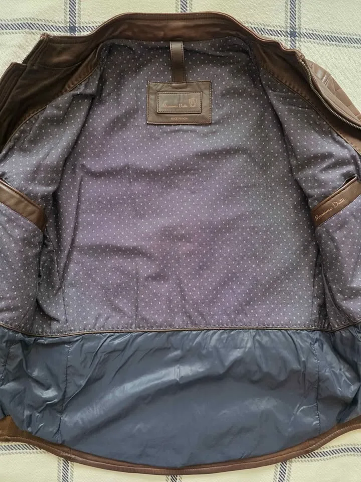 Massimo Dutti Men's Leather Jacket image indicator(2)