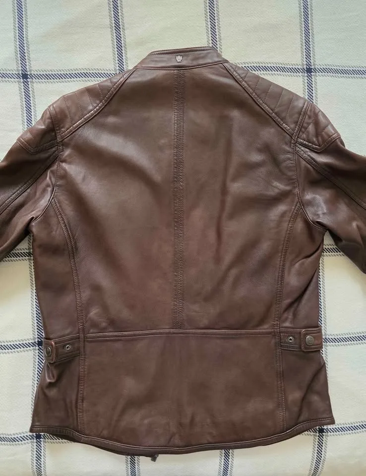 Massimo Dutti Men's Leather Jacket image indicator(3)