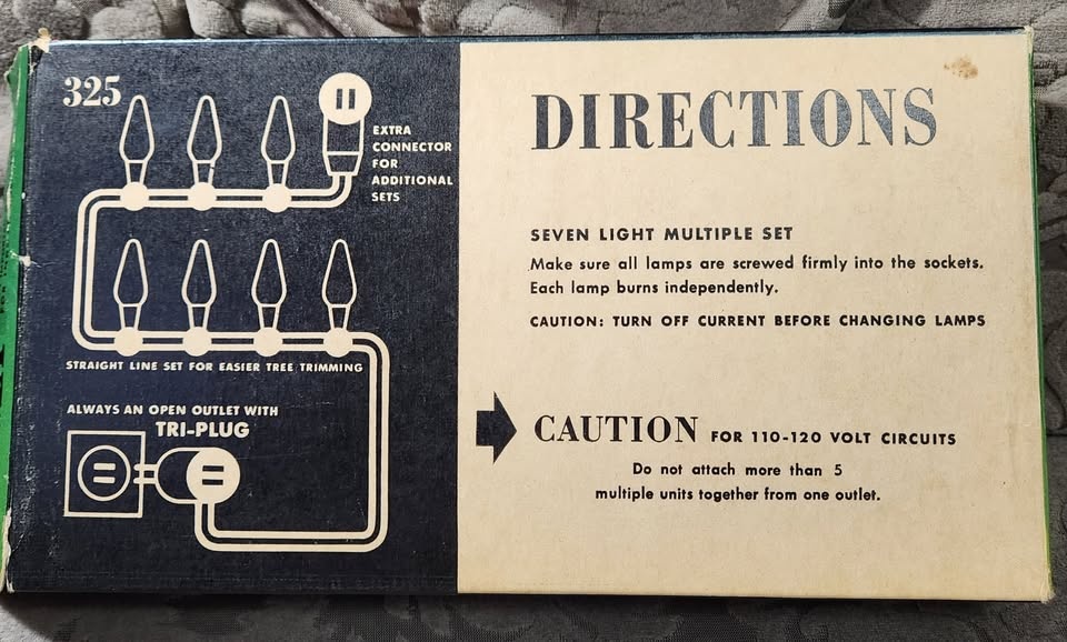 Vintage NOMA Santa Lites in original box - never used - mint - photo 5