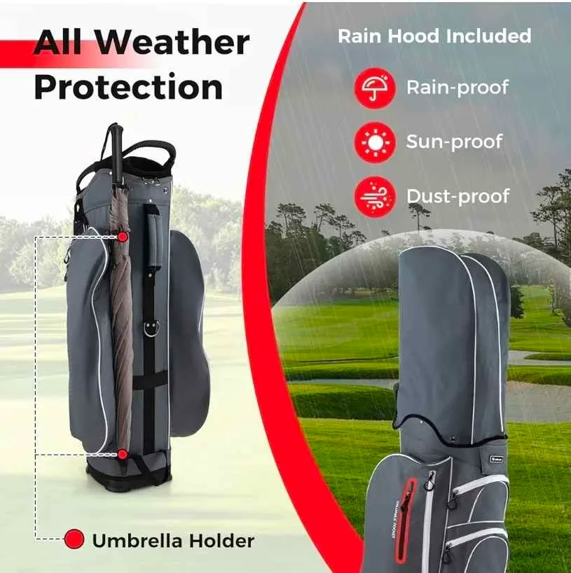 Ultimate Golf Cart Bag – 15-Way Divider Top – Brand New image indicator(9)