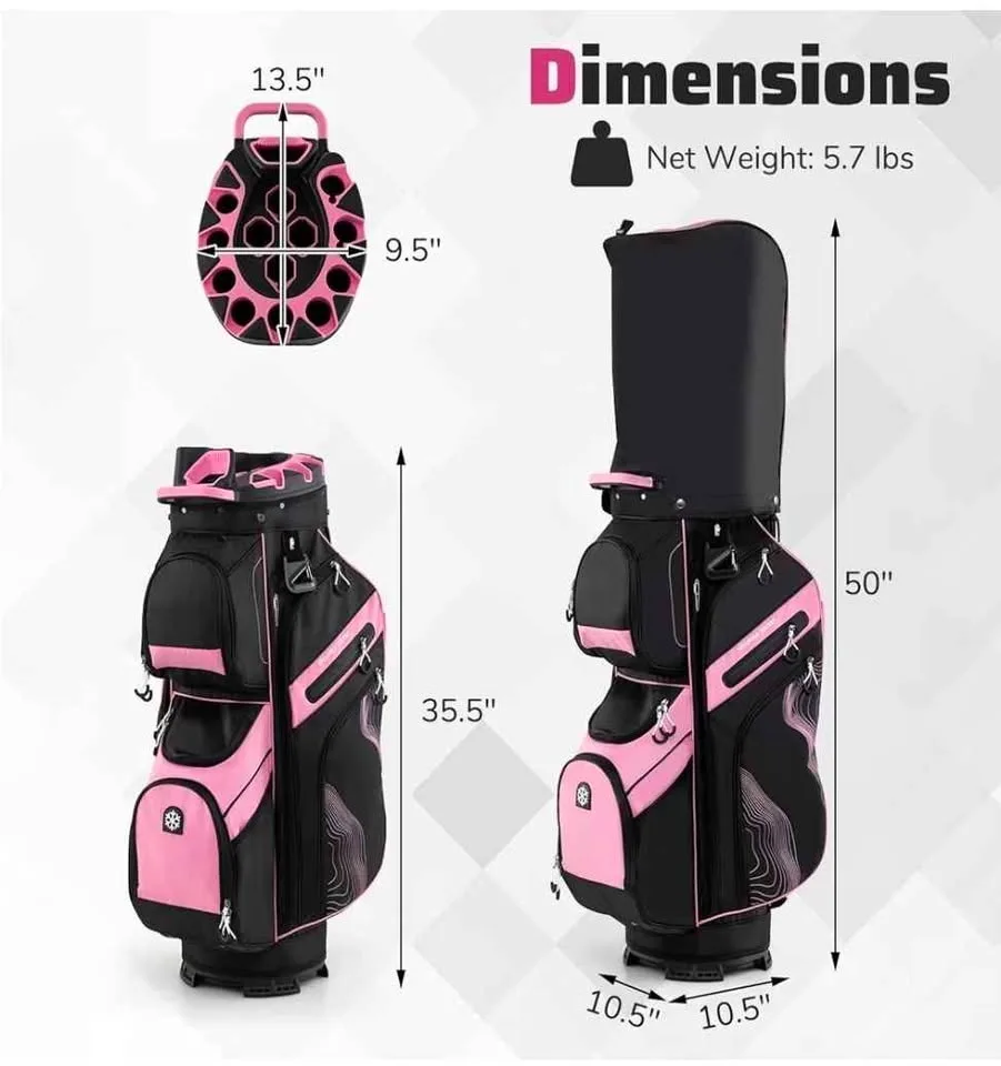 Golf Cart Bag – 14-Way Divider – Brand New image indicator(5)