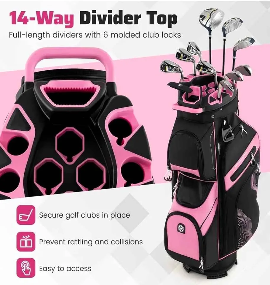 Golf Cart Bag – 14-Way Divider – Brand New image indicator(6)
