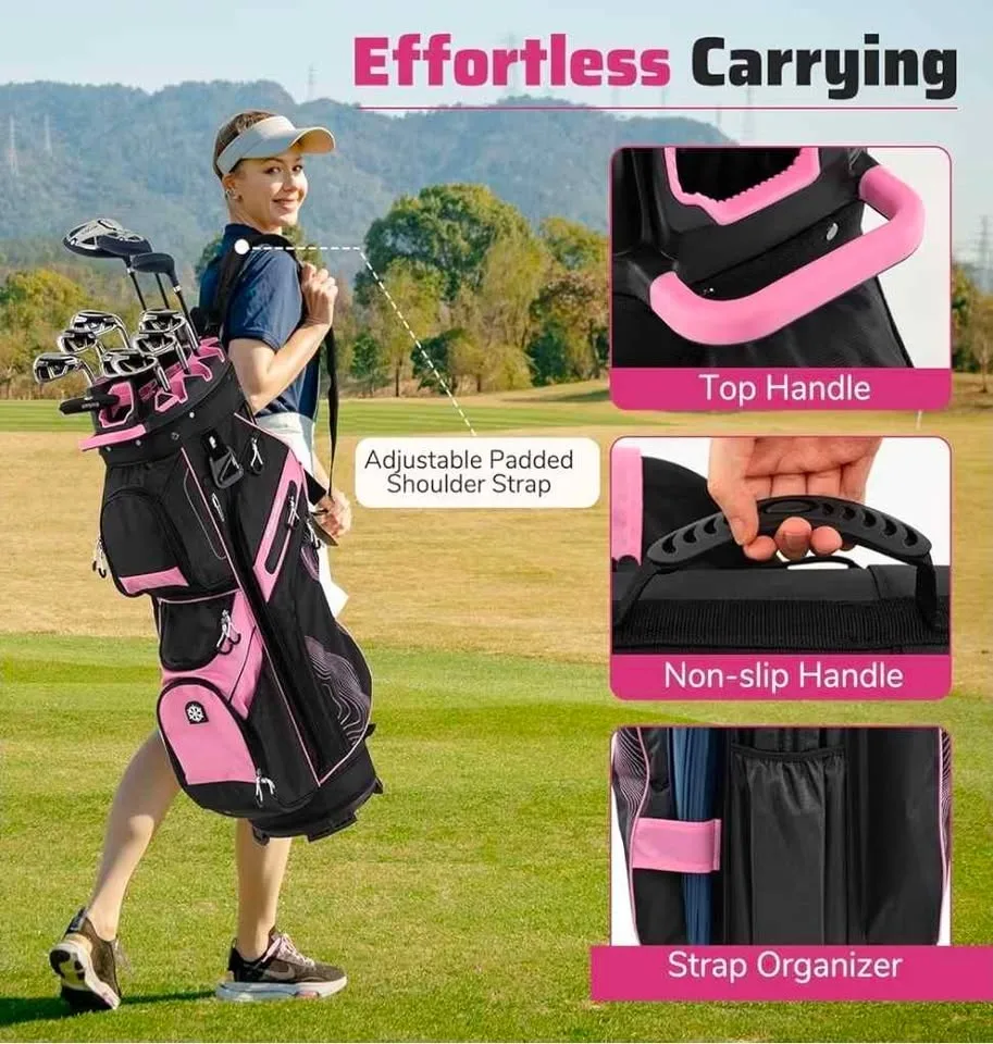 Golf Cart Bag – 14-Way Divider – Brand New image indicator(9)