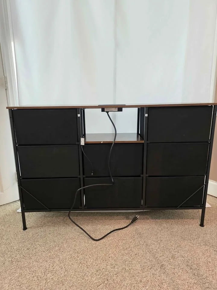 8-Drawer TV Stand / Dresser with Power Outlets – Brand New image indicator(3)