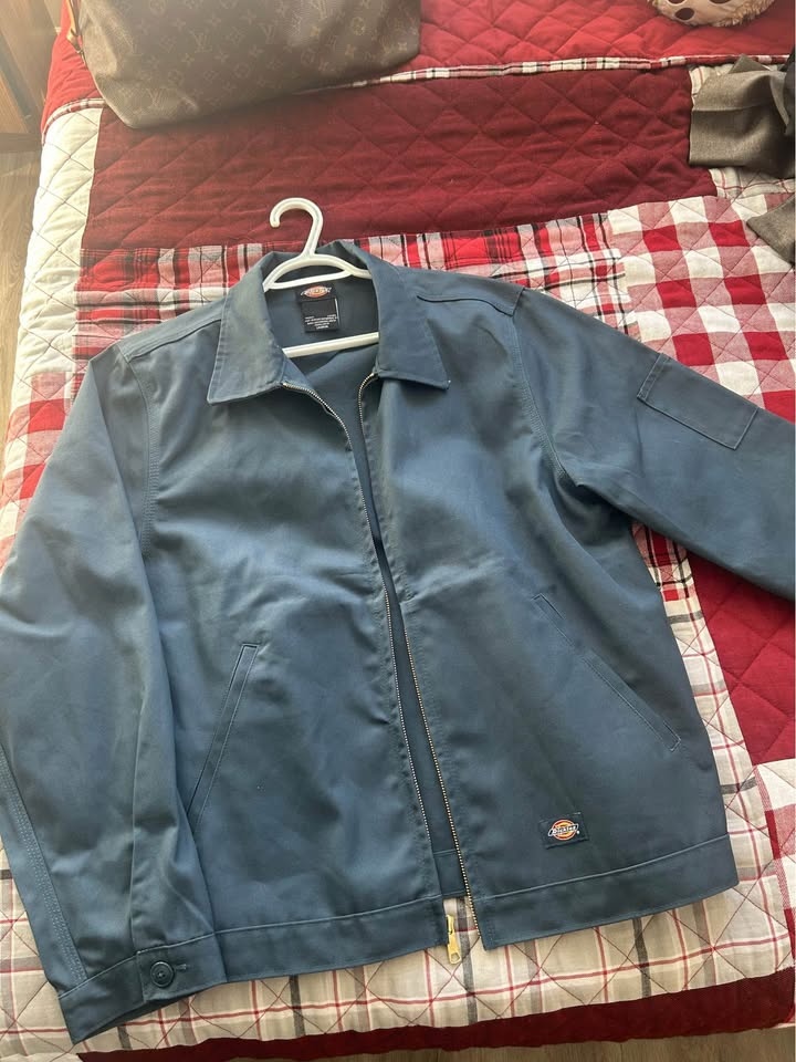 Blue dickies, rain jacket, size large ￼ - photo 5