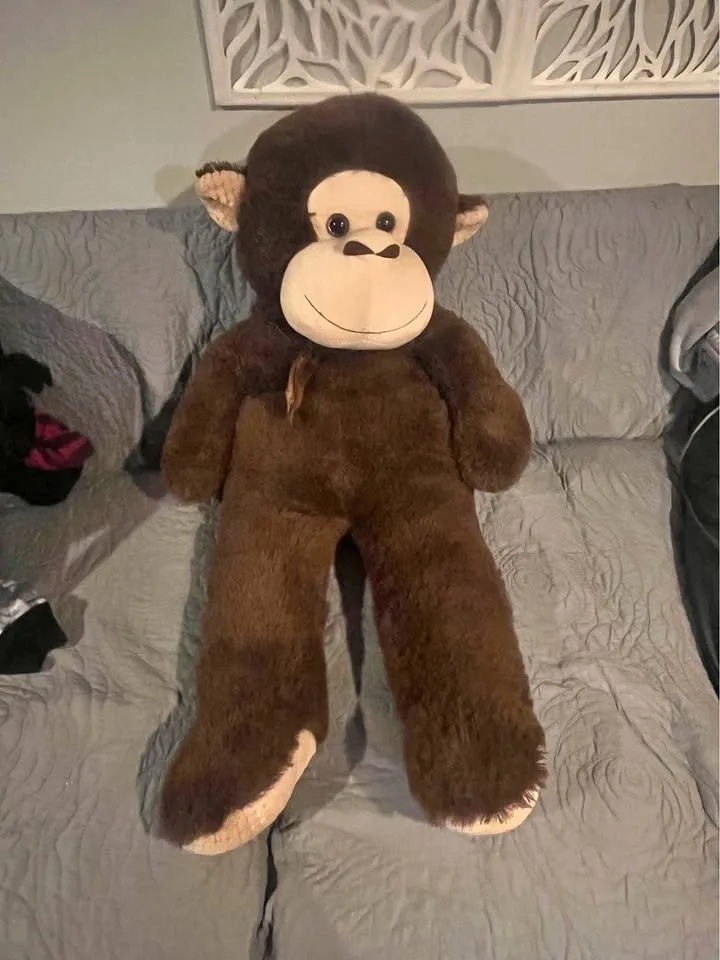 Plush monkey stuff animal 40inch