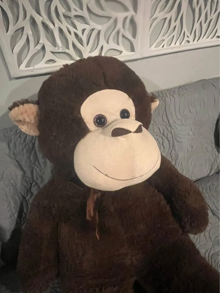 Plush monkey stuff animal 40inch image indicator(2)