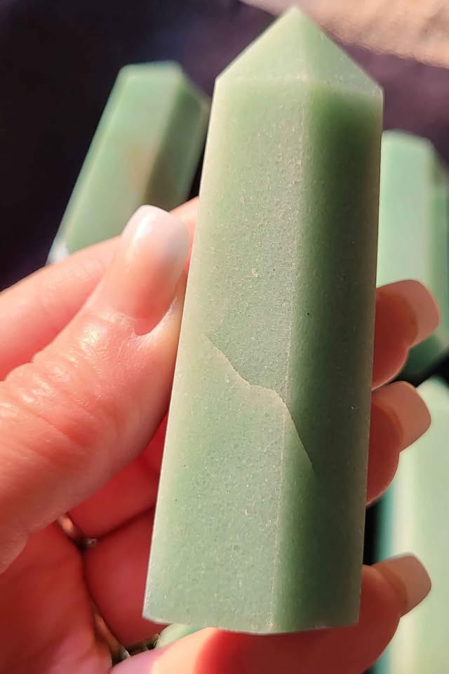 Crystals - Green Aventurine Towers/Points - photo 3