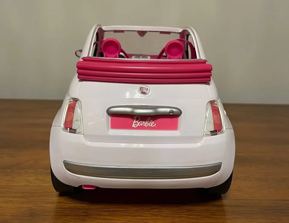 2008 Mattel Barbie Fiat 500 Convertible Car image indicator(3)