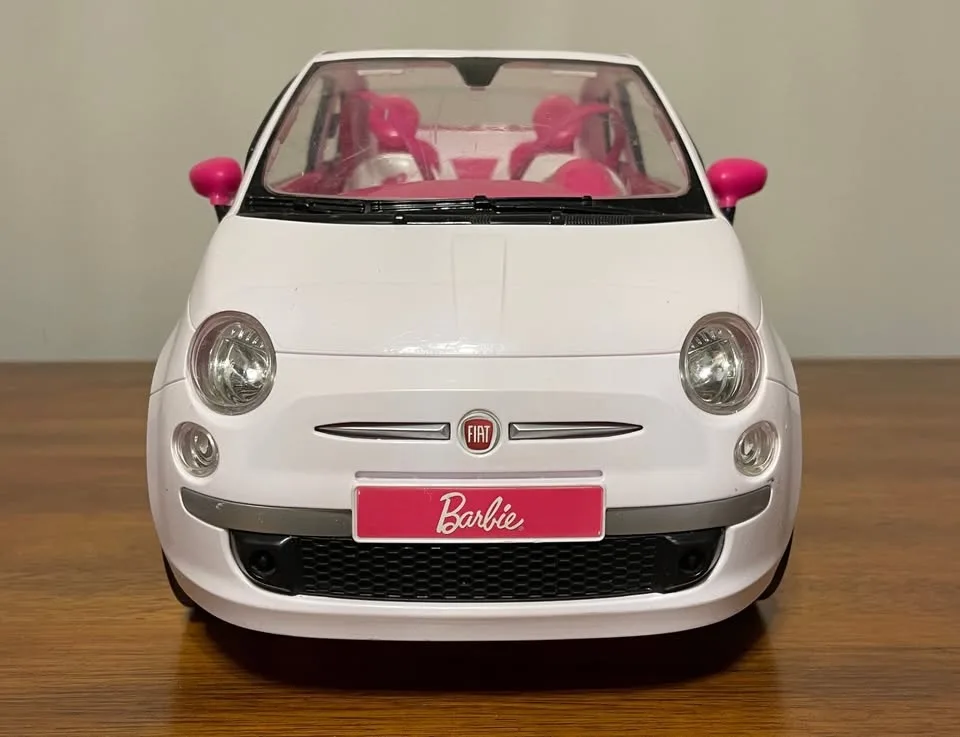 2008 Mattel Barbie Fiat 500 Convertible Car image indicator(5)