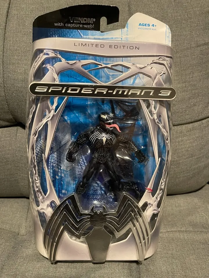 Spider-Man Venom Capture Web Walmart Exclusive 2007 New