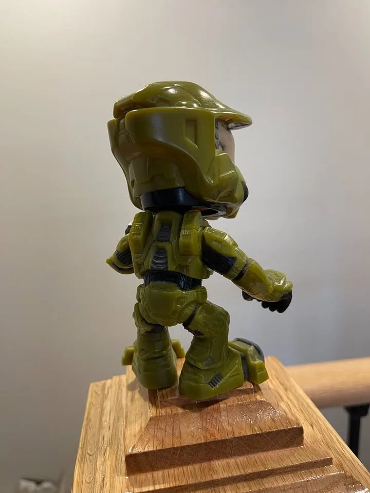 Halo Master Chief Funko Force Bobble Head 2009 image indicator(3)