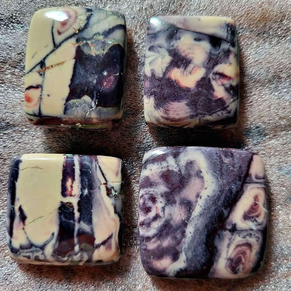Crystals - Porcelain Jasper Cabochons