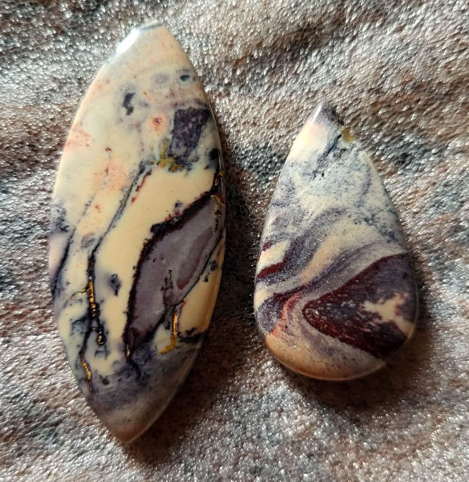 Crystals - Porcelain Jasper Cabochons - photo 4