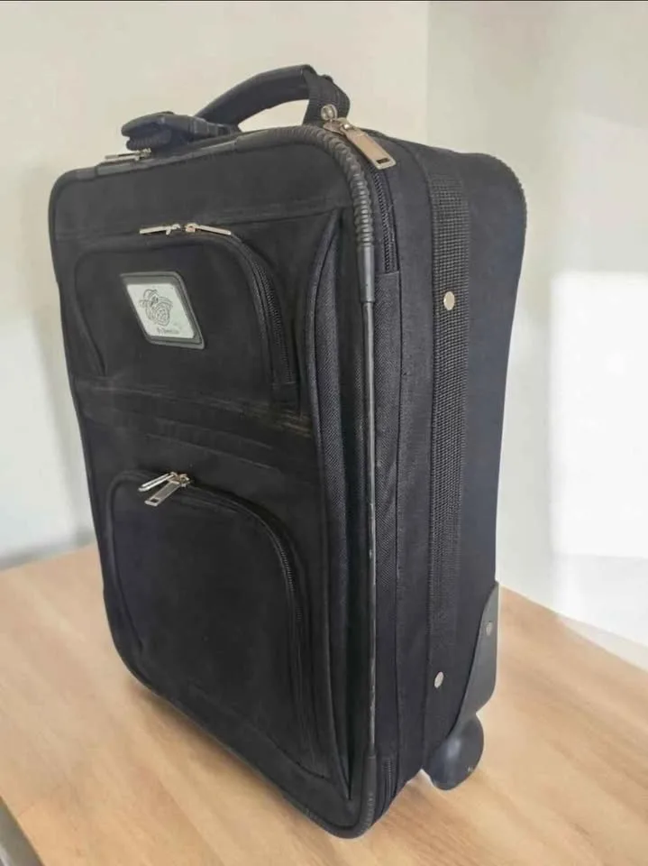 18 in Carry-On Luggage Rolling Suitcase 18H x14 L x 7 dp image indicator(2)