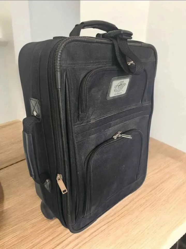 18 in Carry-On Luggage Rolling Suitcase 18H x14 L x 7 dp image indicator(4)