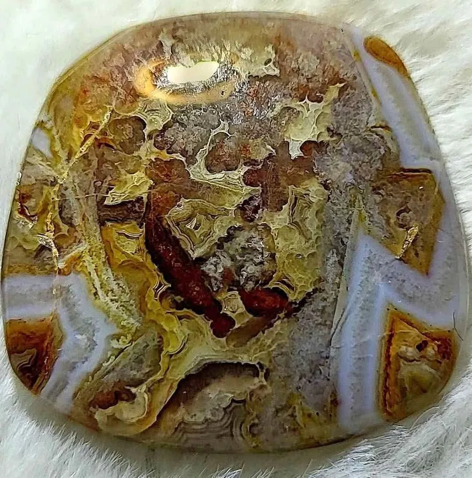 Crazy Lace Agate Cabochon thumbnail