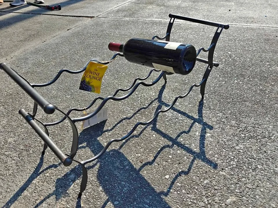 The Wine Lounge wine rack 2 set stackable wine rack