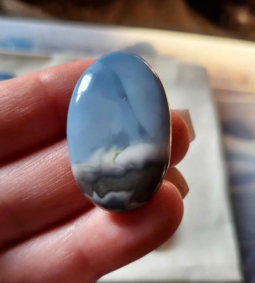 Owyhee Blue Opal - Natural image indicator(3)