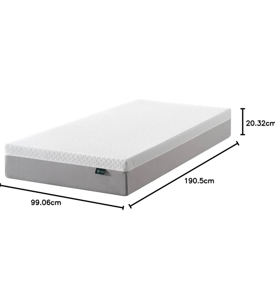 Zinus Twin Mattress - 8 Inch Green Tea Memory Foam (SEALED) - photo 2