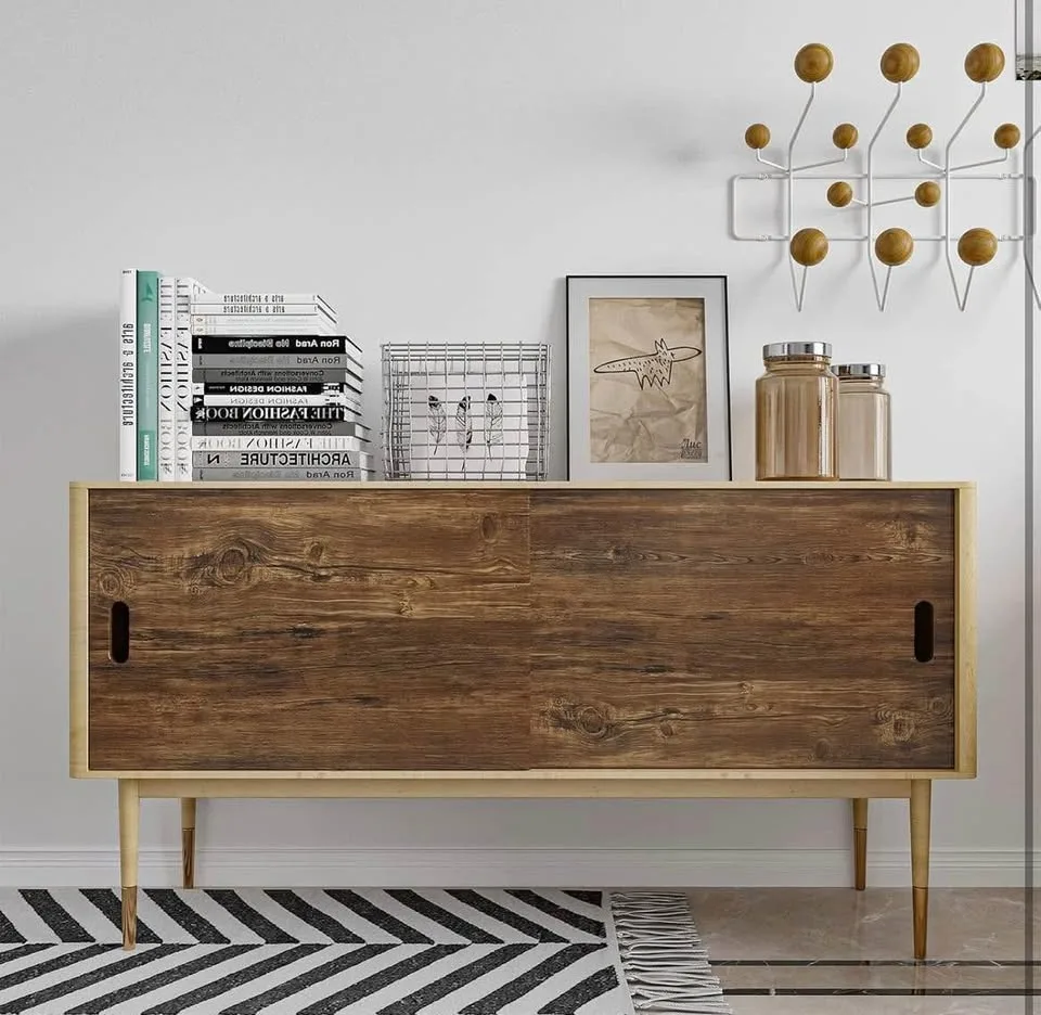 Roll of Thick Rustic Wood Wallpaper 15.7''x354” image indicator(4)