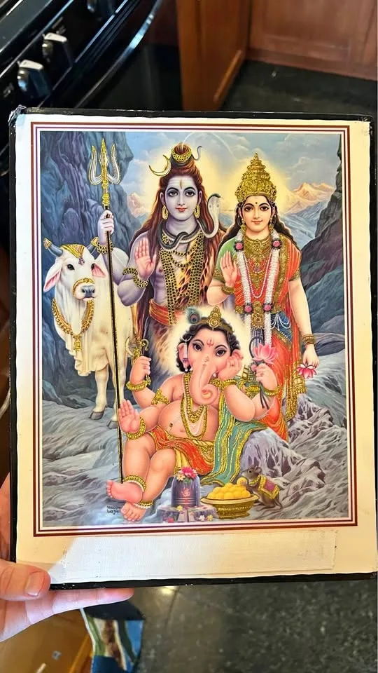 Hindu / Buddhist gods frames